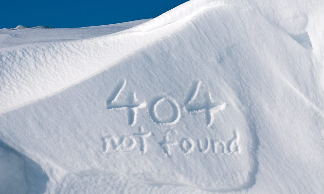 404 not found